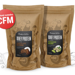 Protein&Co. CFM WHEY PROTEIN 80 2000 g ZVOL PŘÍCHUŤ 1: Coconut milk