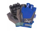Fitness rukavice WOMANS POWER (POWER SYSTEM) Barva: Modrá