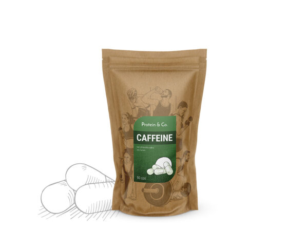 Protein & Co. Kofein – 90 kapslí