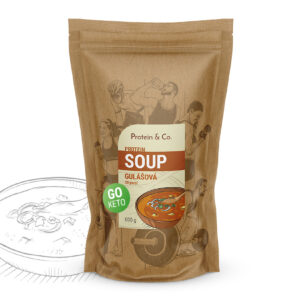 Protein&Co. Keto proteinová polévka Zvol příchuť: Gulášová polévka