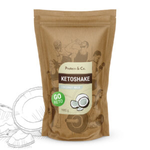 Protein&Co. Ketoshake – proteinový dietní koktejl 1 kg Zvol příchuť: Coconut milk