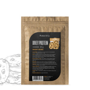 Protein&Co. CFM WHEY PROTEIN 80 - 30 g Vyber si z těchto lahodných příchutí: Biscuit cookie
