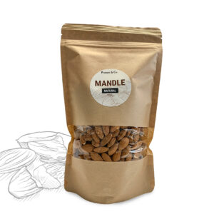 Protein & Co. Mandle natural neloupané Váha: 1 000 g