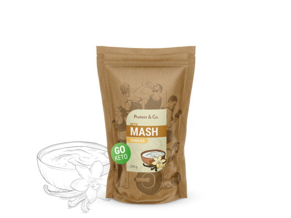 Protein & Co. Keto mash – proteinová dietní kaše Váha: 210 g