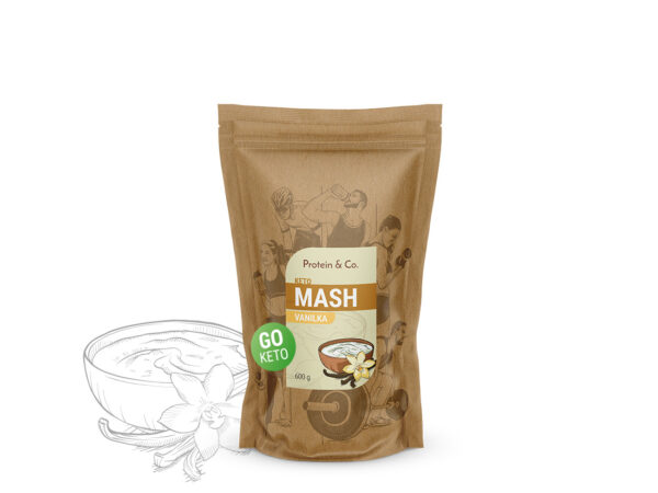 Protein & Co. Keto mash – proteinová dietní kaše Váha: 600 g