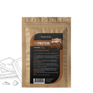 Protein & Co. Triprotein – 1 porce 30 g Vyber si z těchto lahodných příchutí: Chocolate brownie