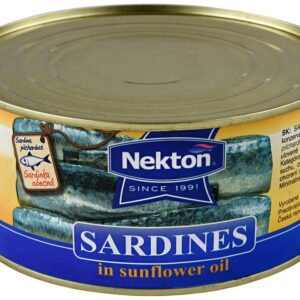 Nekton Sardinky ve slunečnicovém oleji JADRAN 900 g