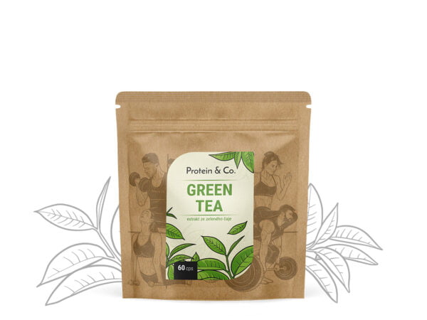Protein & Co. Green tea extrakt – kapsle Množství: 60 cps