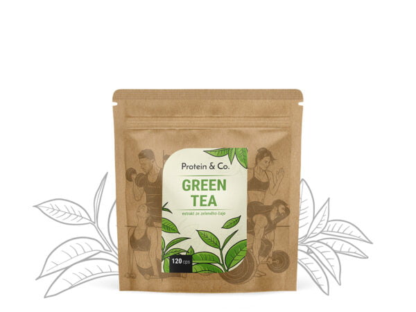 Protein & Co. Green tea extrakt – kapsle Množství: 120 cps