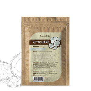 Protein & Co. Ketoshake  – 1 porce 30 g Vyber si z těchto lahodných příchutí: Coconut milk
