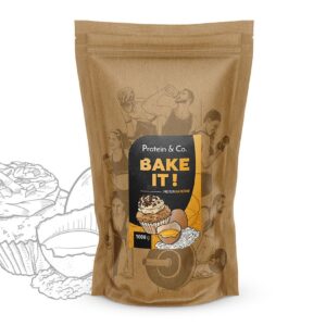 Protein & Co. Bake it! – protein na pečení Váha: 1 kg