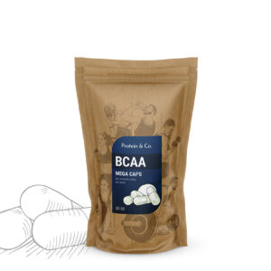 Protein&Co. BCAA MEGA CAPS 80 kapslí