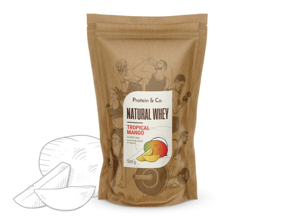 Protein&Co. Natural Whey 1 kg Váha: 500 g