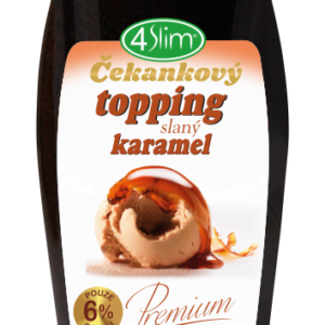 4Slim Čekankový topping slaný karamel Váha: 330 g
