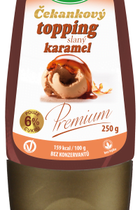 4Slim Čekankový topping slaný karamel Váha: 250 g