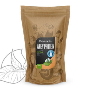 Protein & Co. Natural bezlaktózový CFM Whey 1 kg