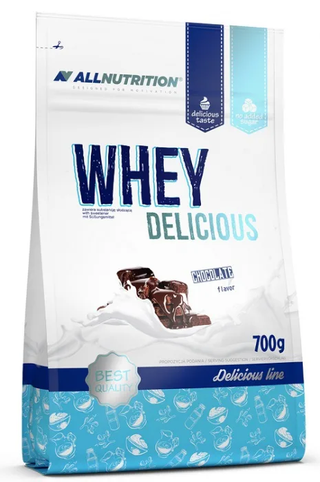 Allnutrition whey delicious protein 700 g - mléčný karamel