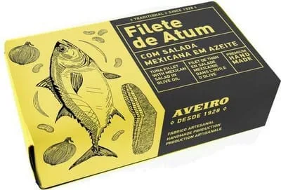 Aveiro filety z tuňáka 120 g - mexický salát