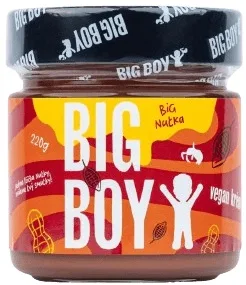 Big boy big nutka - arašídový krém s kakaem 220 g