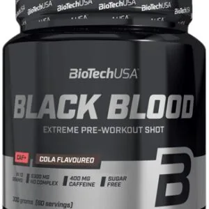 Biotechusa black blood caf+ 300 g - cola