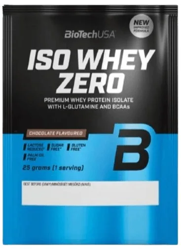 Biotechusa iso whey zero 25 g - bílá čokoláda