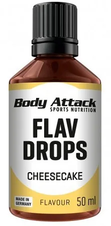 Body attack flav drops 50 ml - cheesecake