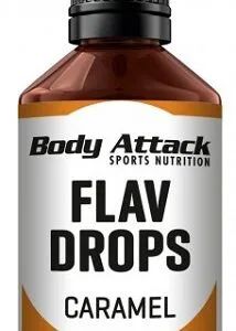 Body attack flav drops 50 ml - karamel