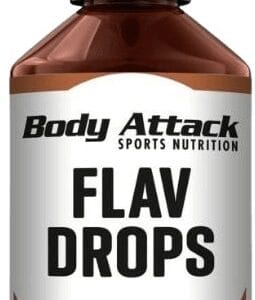 Body attack flav drops 50 ml - lískový oříšek