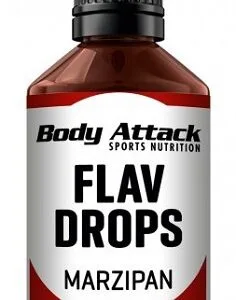 Body attack flav drops 50 ml - marcipán