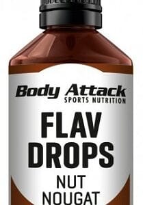Body attack flav drops 50 ml - nugátový oříšek