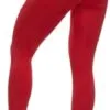 Booty basic active candy red leggings