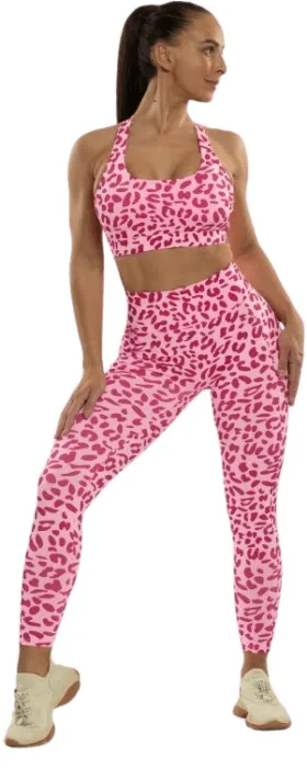 Booty bw leo pink legíny