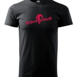 Czech virus basic pánské triko černé