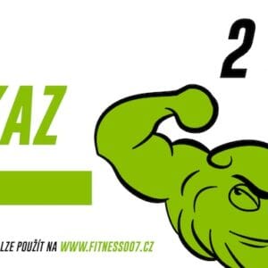 Dárkový poukaz fitness007 2000 kč