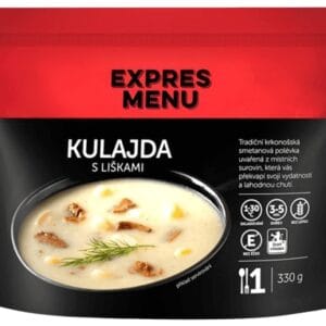 Expres menu jednoporcová polévka 330 g - kulajda s liškami