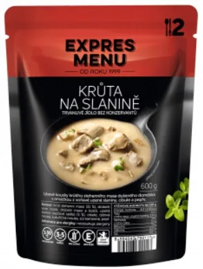 Expres menu krůta na slanině 600g