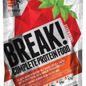 Extrifit protein break 90 g - jahoda