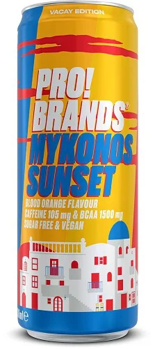 Fcb aminopro (probrands bcaa drink) 330 ml - mykonos sunset (blood