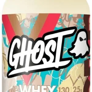 Ghost 100% whey protein 918 g - 1014 g - coffe ice cream