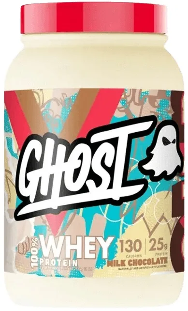 Ghost 100% whey protein 918 g - 1014 g - coffe ice cream