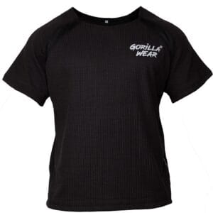 Gorilla wear augustine old school work out top black