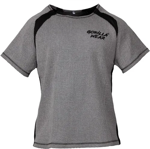 Gorilla wear augustine old school work out top grey