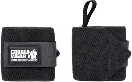 Gorilla wear bandáže na zápěstí basic - černá