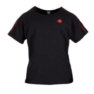 Gorilla wear buffalo old school work out top black/red - s/m