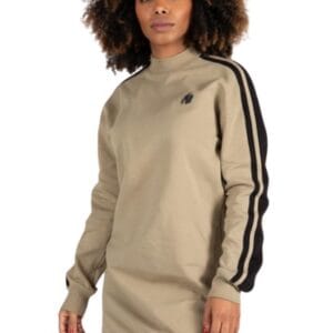 Gorilla wear isabella mikino-šaty hráškově zelené