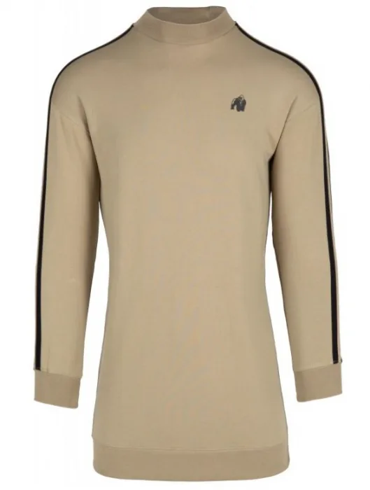 Gorilla wear isabella mikino-šaty hráškově zelené - s