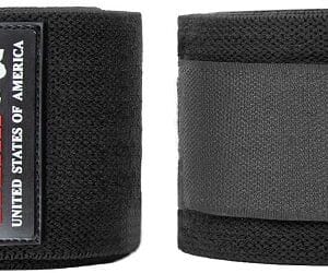 Gorilla wear kolenní bandáže 2 m - černá