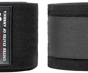 Gorilla wear kolenní bandáže 2 m - černá