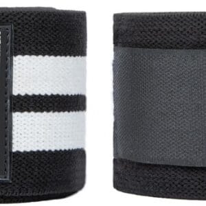 Gorilla wear kolenní bandáže 2 m - černá/bílá