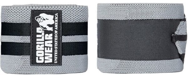 Gorilla wear kolenní bandáže 2 m - šedá/černá